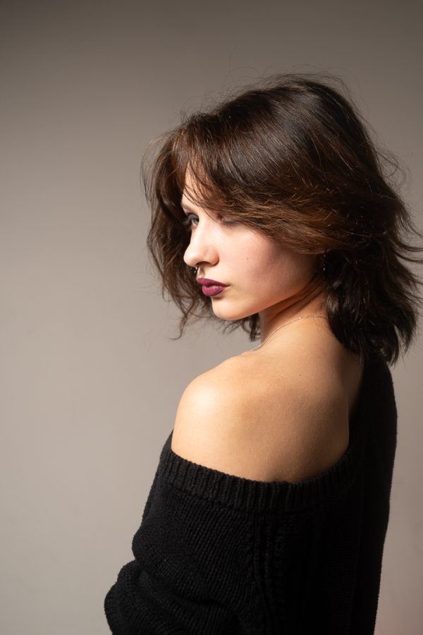 Sony camera portrait with no editing example